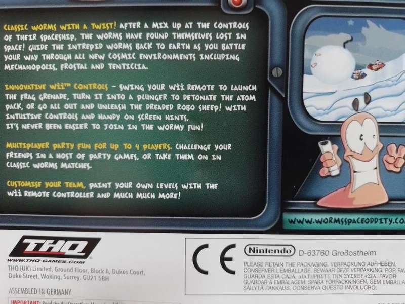 Wii - Worms A Space Oddity