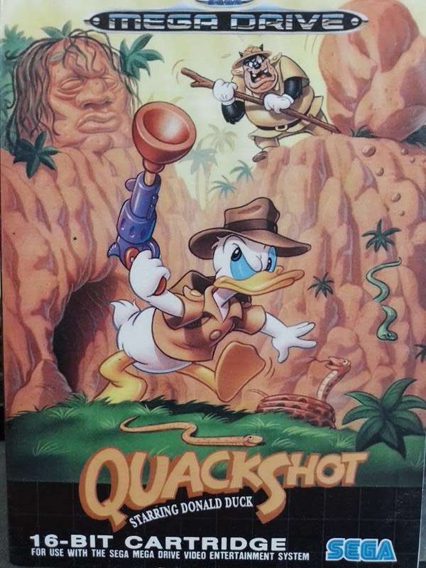 Sega Mega Drive - Quackshot starring Donald Duck