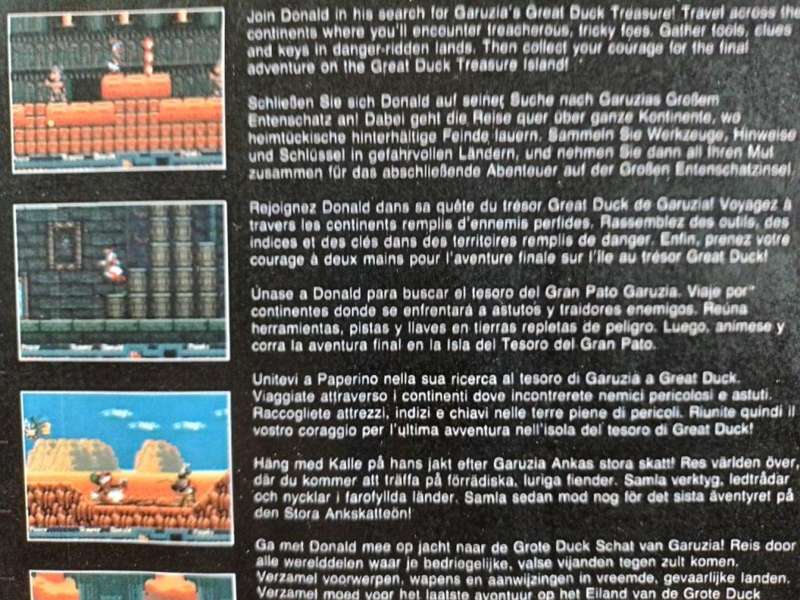 Sega Mega Drive - Quackshot starring Donald Duck