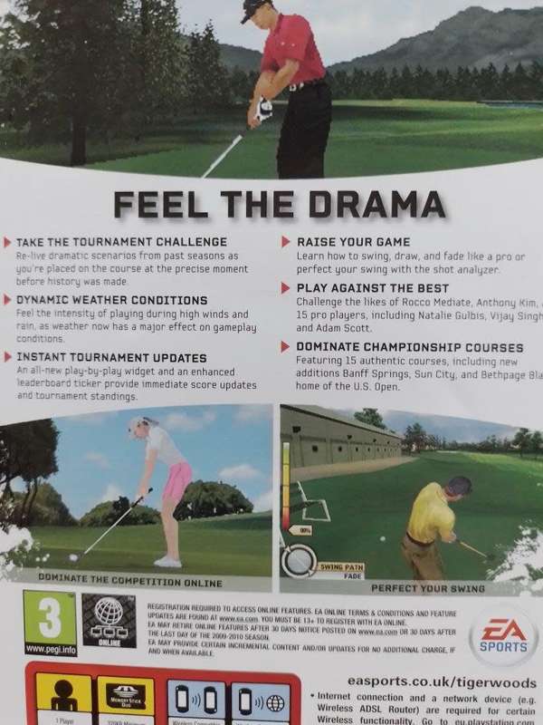PSP - Tiger Woods PGA Tour 10 - PSP Essentials