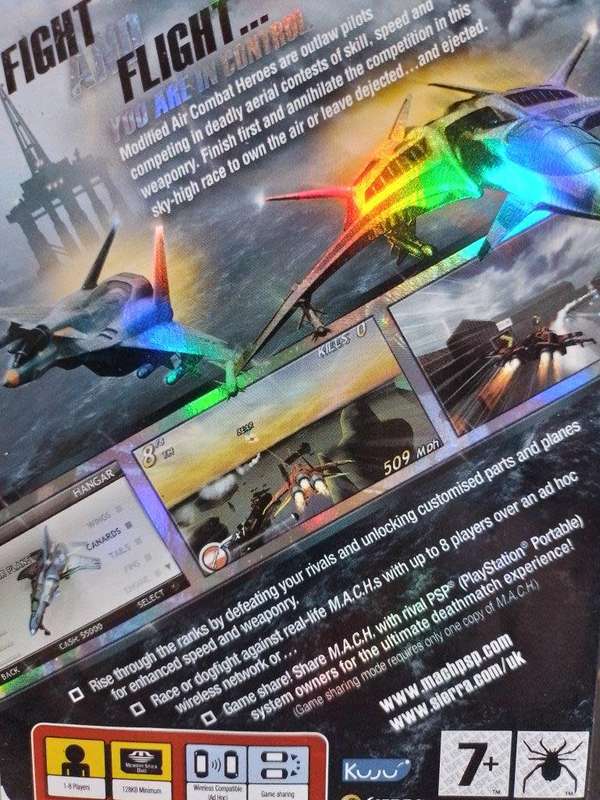 PSP - M.A.C.H. Modidied Air Combat Heroes