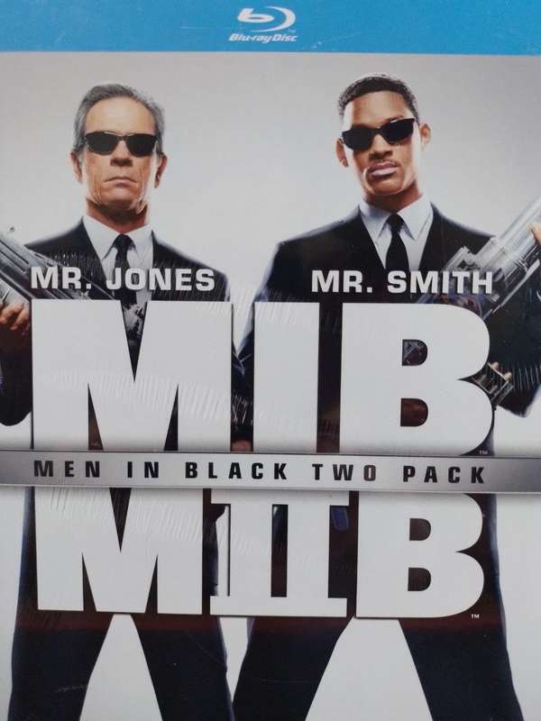 Blu-ray - Men in Black 1 & 2 Two Pack MIB 1&2 New Sealed