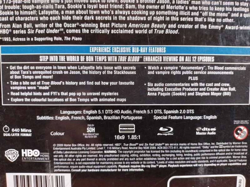 Blu-ray - True Blood The Complete First Season