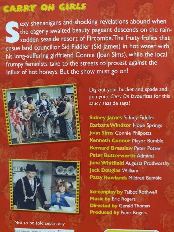 DVD - Carry On Girls