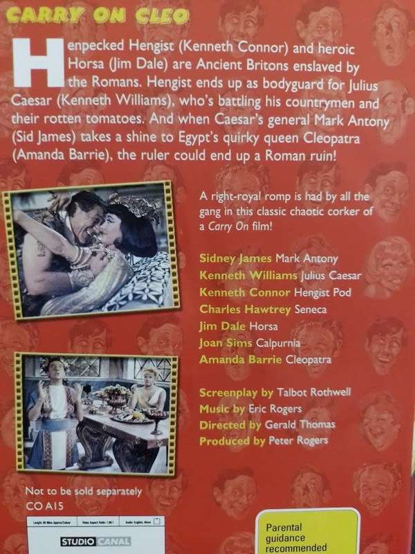 DVD - Carry On Cleo