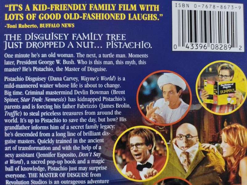 DVD - The Master of Disguise