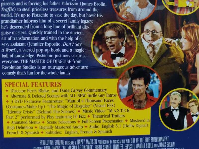 DVD - The Master of Disguise
