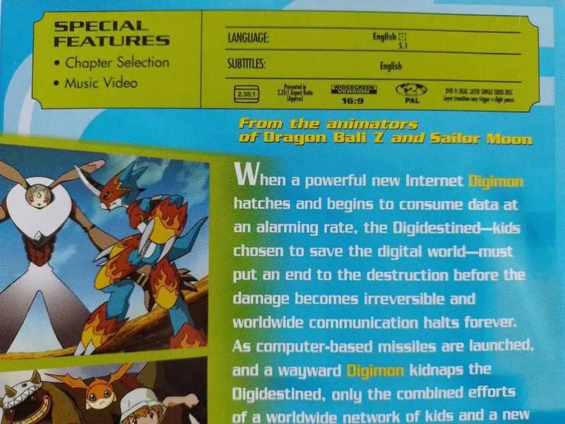 DVD - Digimon The Movie