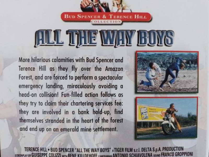 DVD - All the Way Boys - Bud Spencer & Terrence Hill