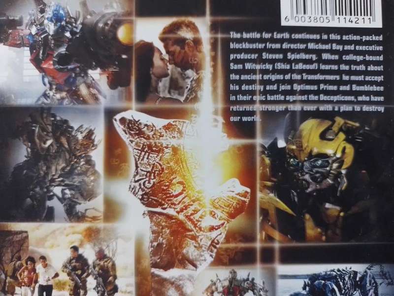 DVD - Transformers Revenge of The Fallen