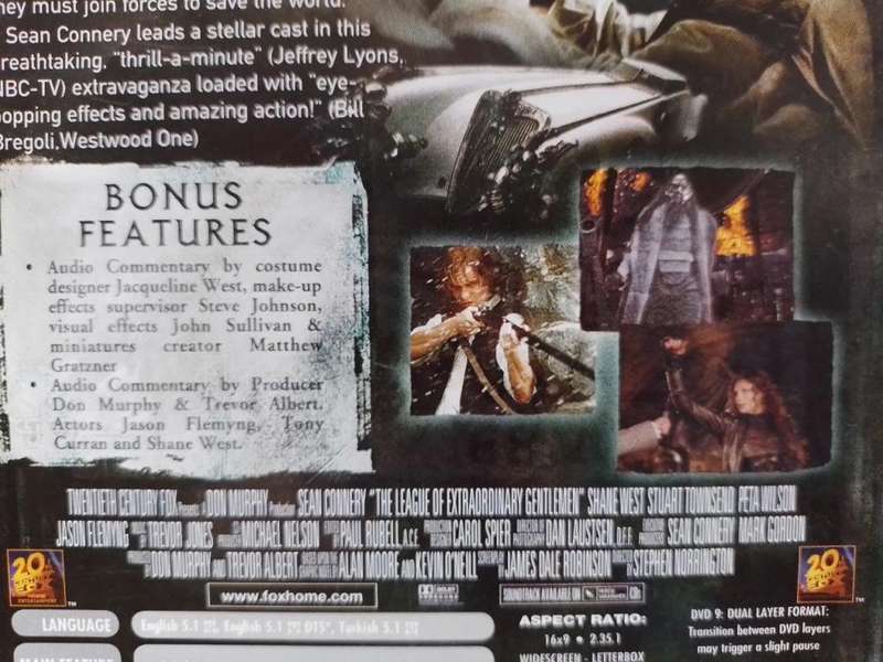 DVD - The League of Extraordinary Gentlemen