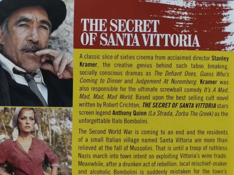 DVD - The Secret of Santa Vittoria