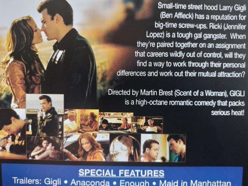 DVD - GIGLI