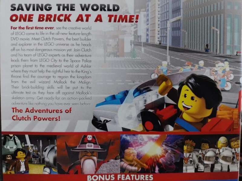DVD - LEGO The Adventures of Clutch Powers