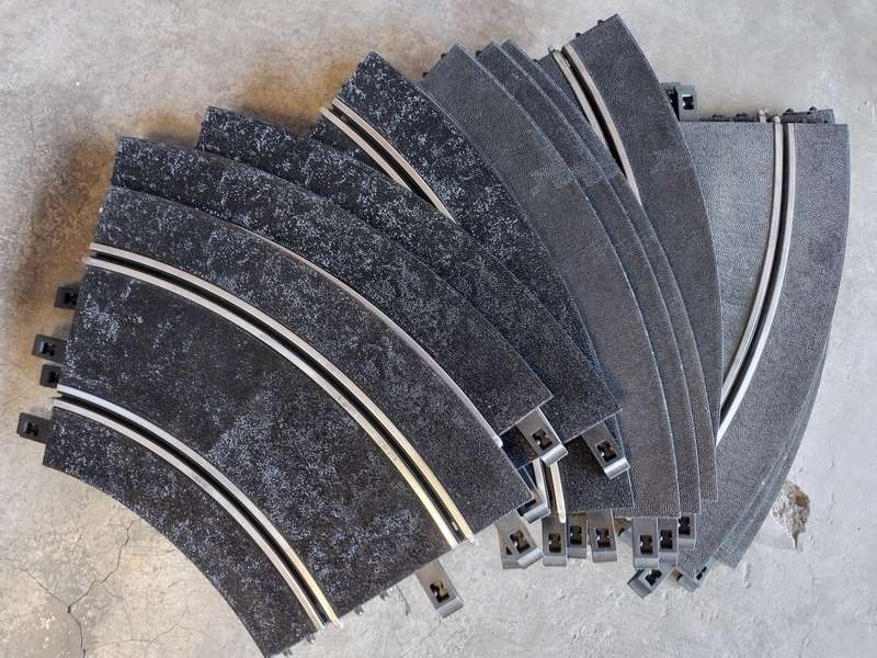 Ninco - Job lot of Tracks 1:32 1:24 scale (12 Std Corners Pieces)