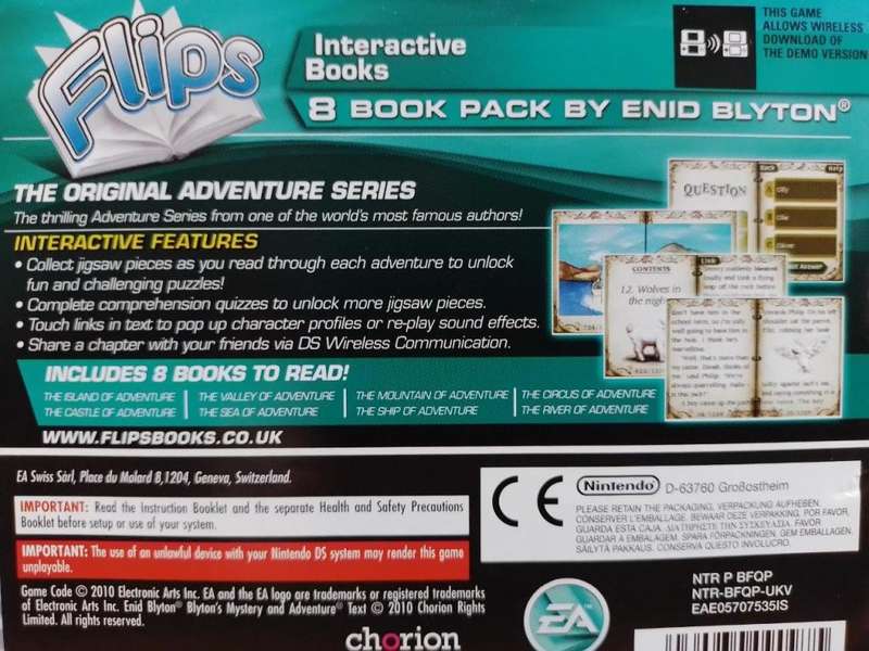 Nintendo DS - Enid Blyton The Adventure Series