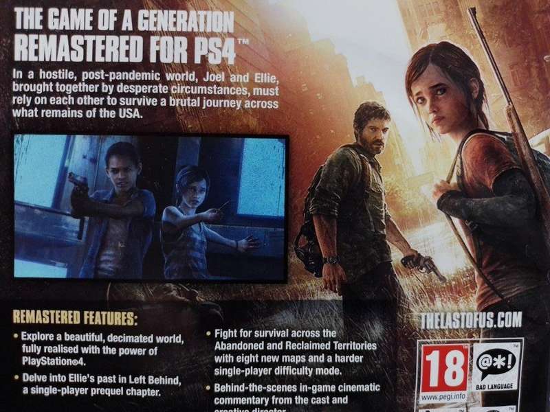 PS4 - The Last of Us Remastered