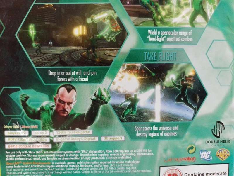 Xbox 360 - Green Lantern Rise of The Manhunters - Promo Copy