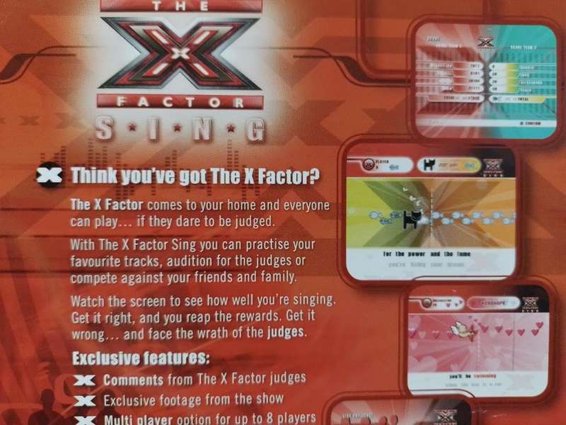 PS2 - The X Factor Sing