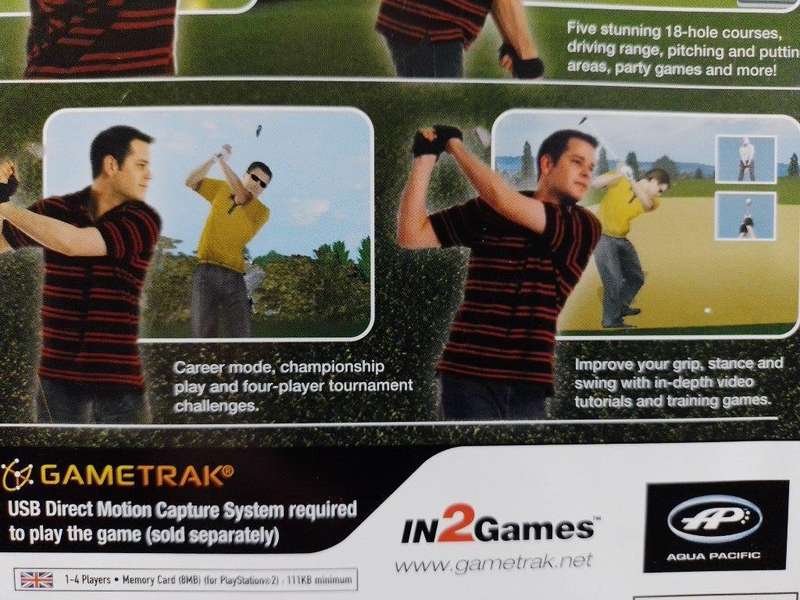 PS2 - Gametrak Real World Golf