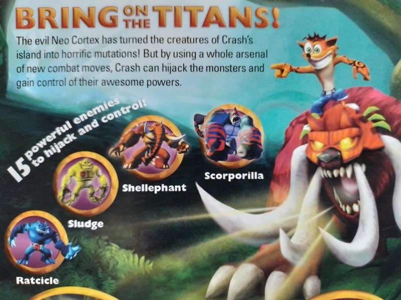 PS2 - Crash of The Titans