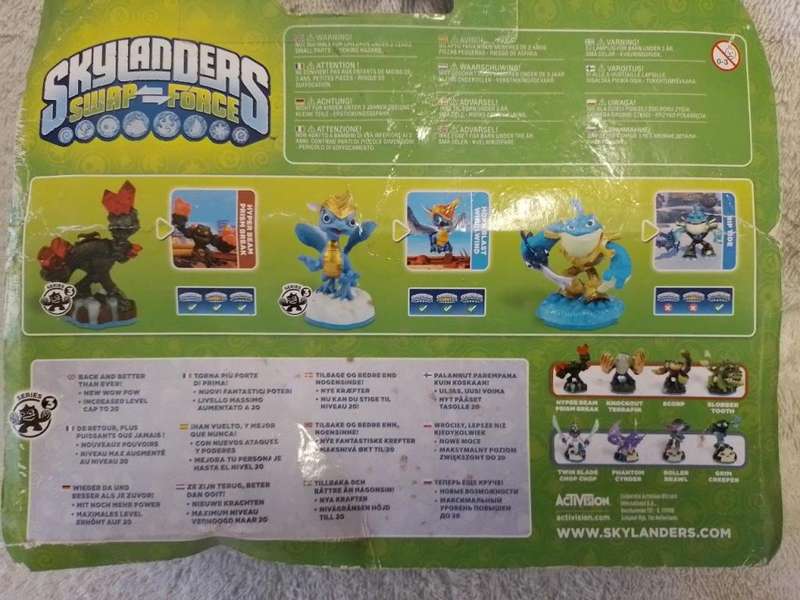 SKYLANDERS - Swap Force - Hyper Beam Horn Blast Whirlwind Riptide
