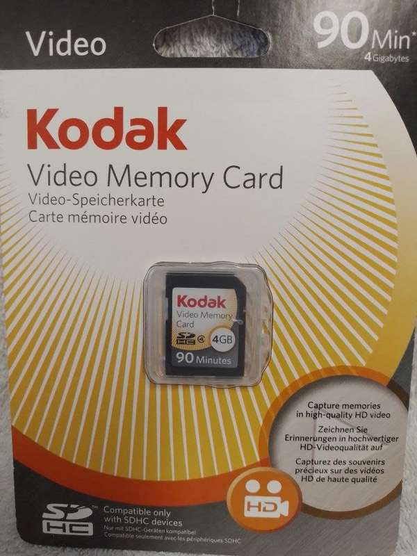 Kodak 4Gb Video Memory Card