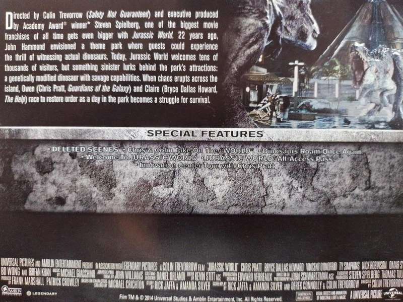 Blu-ray - Jurassic World