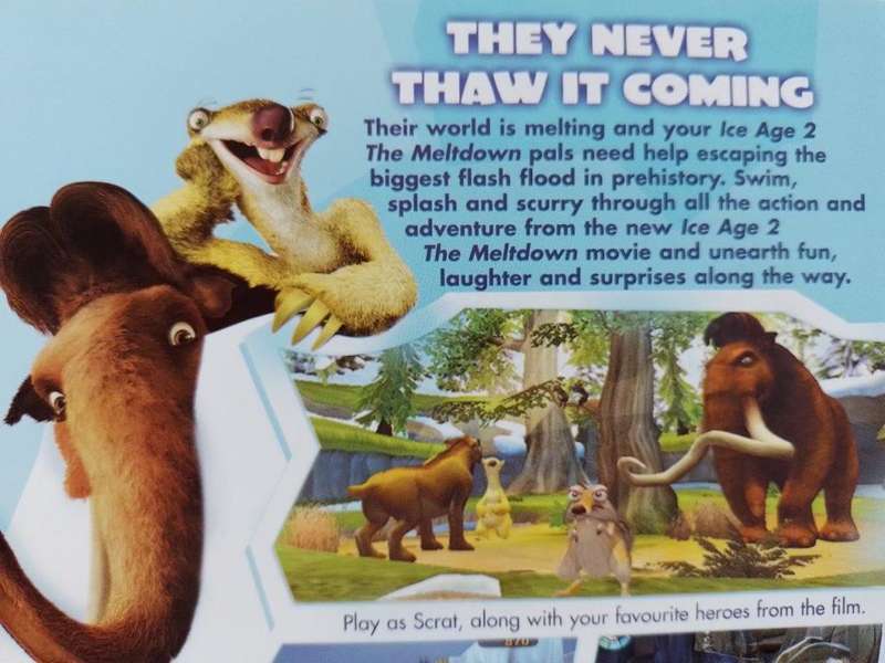 PS2 - Ice Age 2 The Meltdown