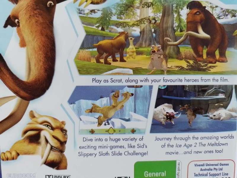 PS2 - Ice Age 2 The Meltdown