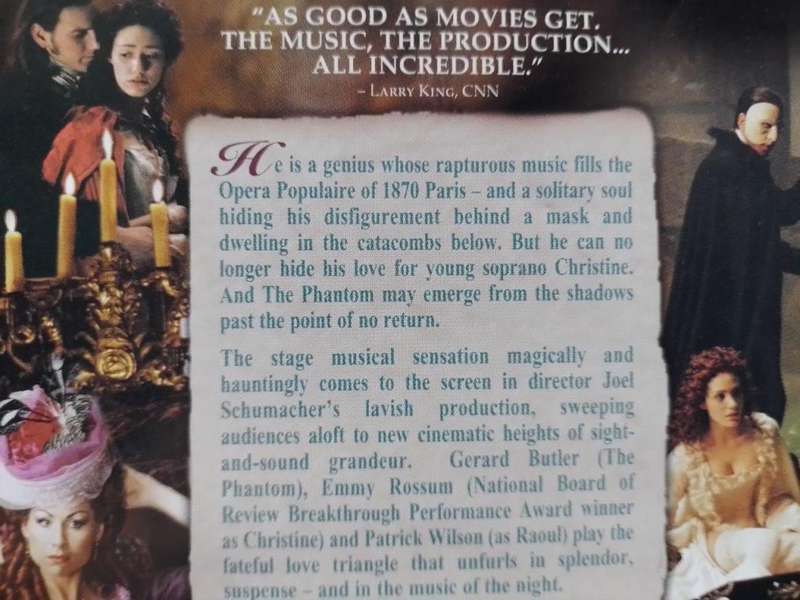 DVD - The Phantom of the Opera (2 Disc Special Edition)