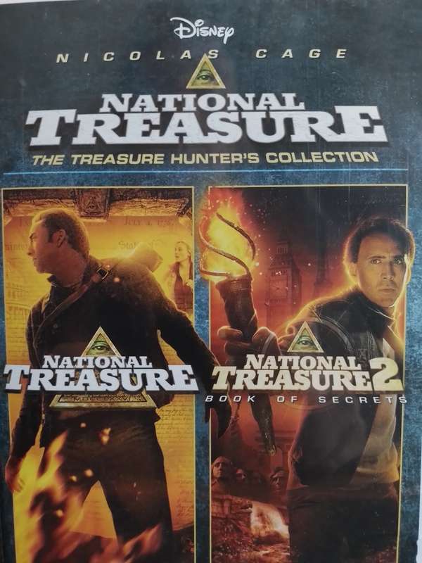 DVD - National Treasure - The Treasure Hunters Collection (1 & 2 - 4 Disc's)