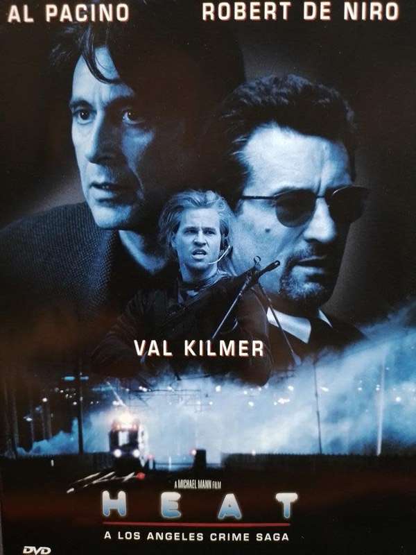 DVD - Heat - Pacino De Niro Kilmer