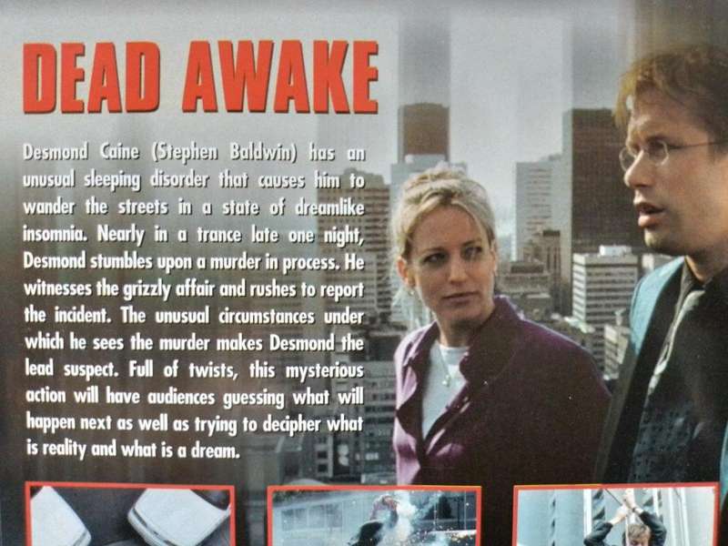 DVD - Dead Awake - Baldwin