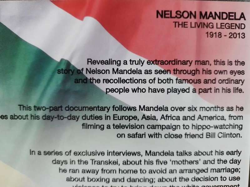 DVD - Mandela The Living Legend
