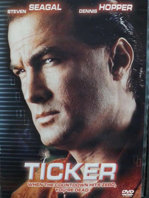 DVD - Ticker - Steven Segal