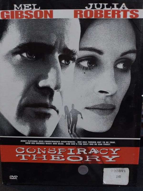 DVD - Conspiracy Theory - Mel Gibson Julia Roberts