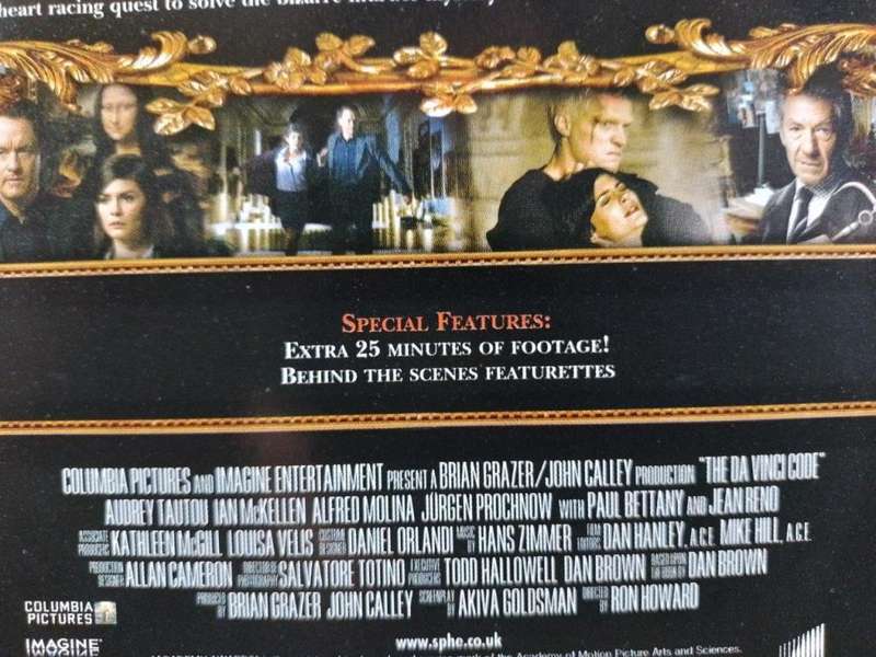DVD - The DaVinci Code (2 Disc Extended Cut)