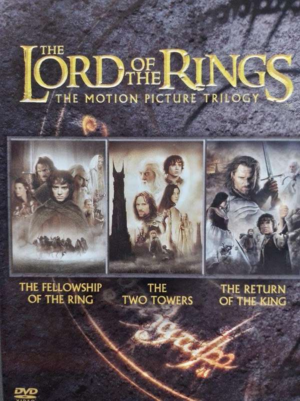 DVD - The Lord of The Rings Trilogy Fellowship of the Ring The Two Towers The Return of The King