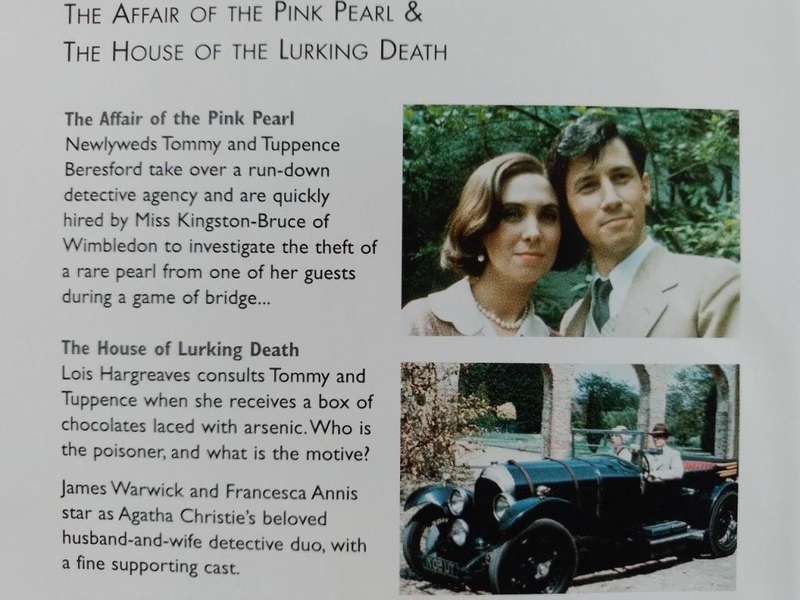 DVD - The Affiar of the Pink Pearl & The House of Lurking Death The Agatha Christie Film Collection