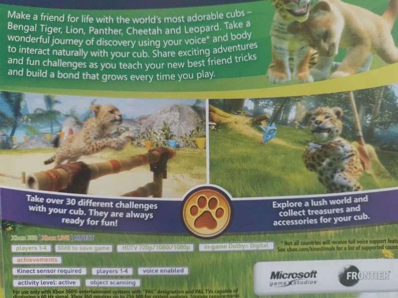 Xbox 360 - Kinectimals (Requires Kinect Sensor)