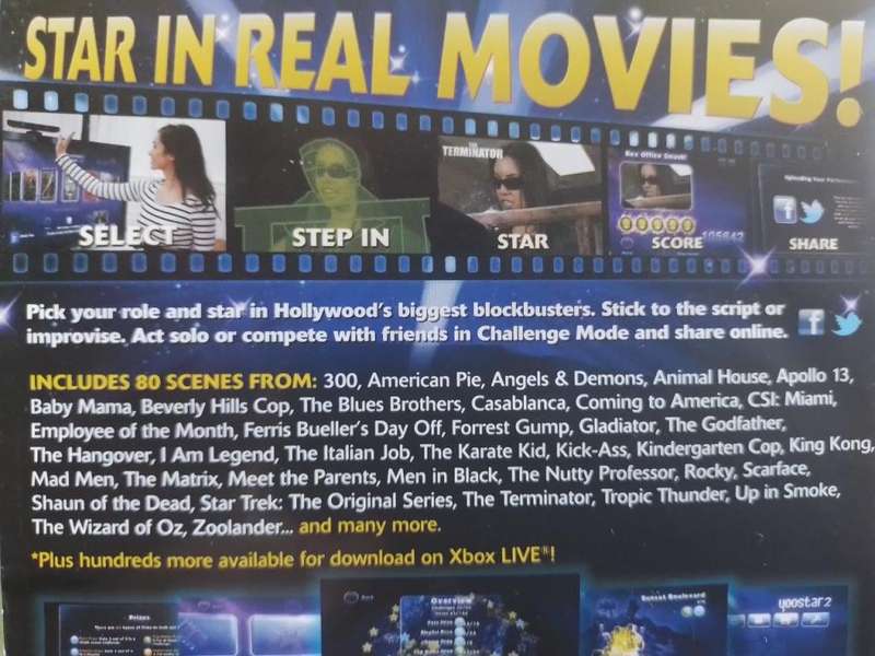 Xbox 360 - Yoostar 2 In The Movies (Requires Kinect Sensor)