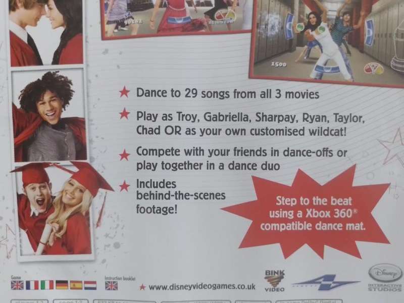 Xbox 360 - Disney High School Musical 3 Senior Year Dance