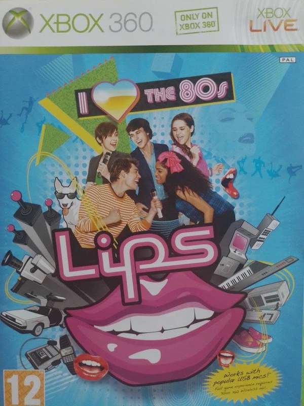 Xbox 360 - Lips I Love The 80's