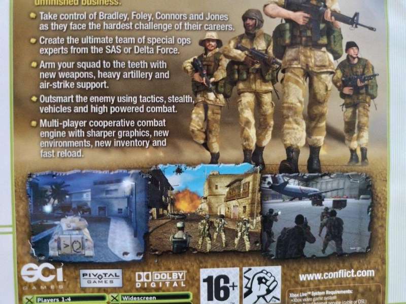 Xbox - ConFlict Desert Storm II