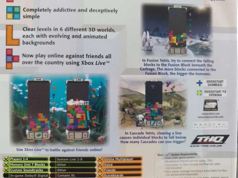 Xbox - Tetris Worlds
