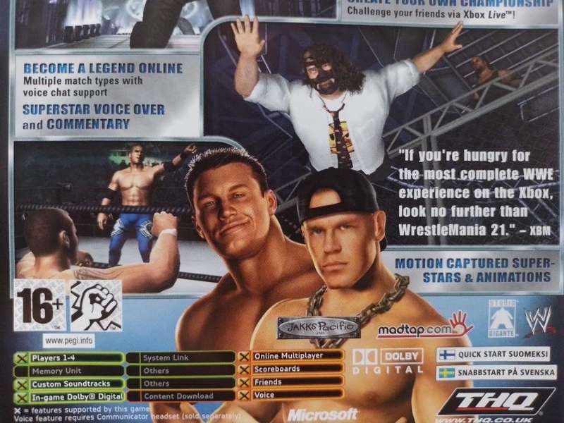 Xbox - Wrestlemania 21