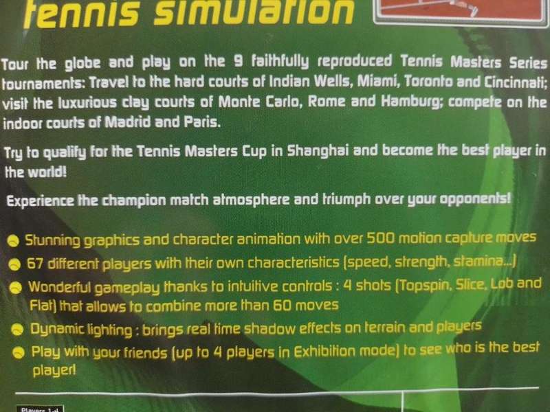 Xbox - Tennis Masters Series 2003