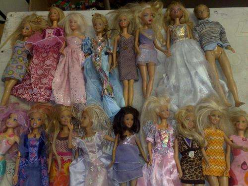 Genuine Matel Barbie,brats ken doll - job lot
