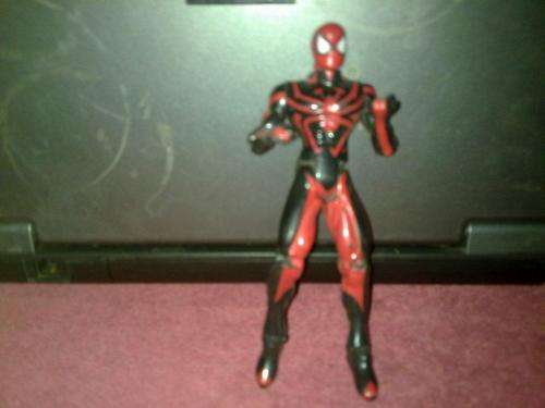 Spiderman Black Moveable 17cm